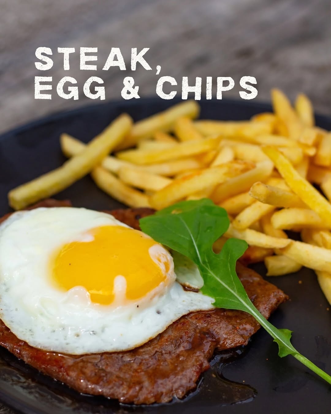 Dinner - Steak and Chips - at Lekker Kalk Bay