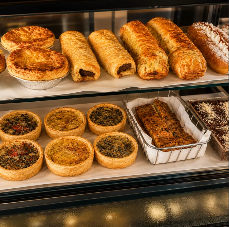 Homemade pastry at Lekker Kalk Bay